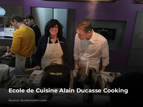 Ecole de Cuisine Alain Ducasse Cooking School