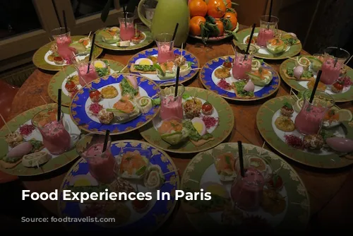 Food Experiences In Paris