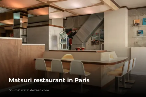 Matsuri restaurant in Paris