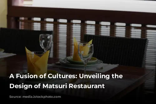 A Fusion of Cultures: Unveiling the Interior Design of Matsuri Restaurant