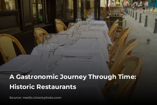 A Gastronomic Journey Through Time: Paris's Historic Restaurants