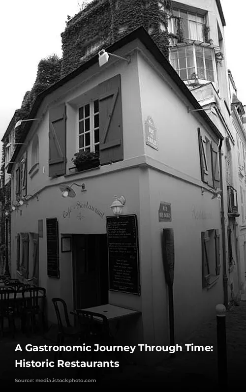 A Gastronomic Journey Through Time: Paris's Historic Restaurants