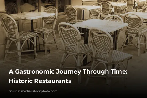 A Gastronomic Journey Through Time: Paris's Historic Restaurants