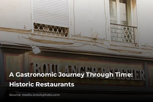 A Gastronomic Journey Through Time: Paris's Historic Restaurants