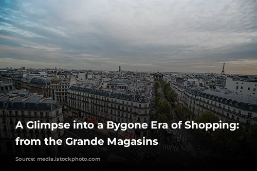 A Glimpse into a Bygone Era of Shopping: Lessons from the Grande Magasins