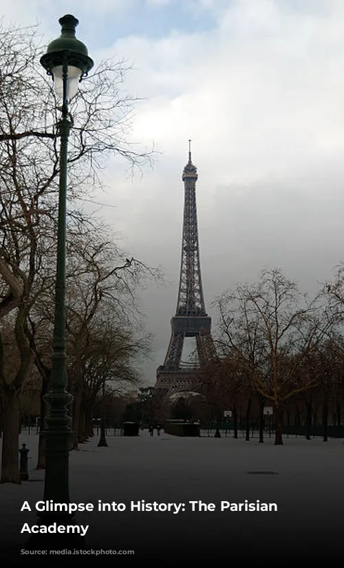 A Glimpse into History: The Parisian Military Academy