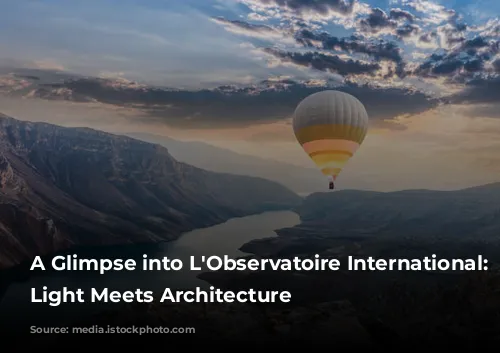 A Glimpse into L'Observatoire International: Where Light Meets Architecture