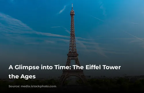 A Glimpse into Time: The Eiffel Tower Through the Ages