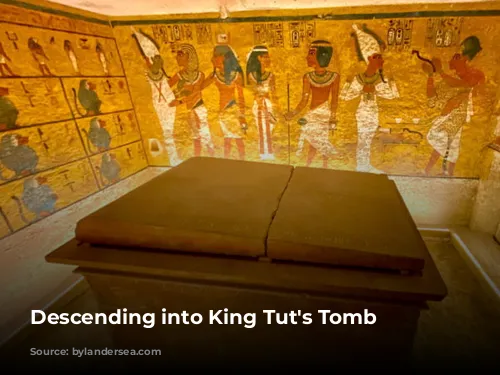 Descending into King Tut's Tomb