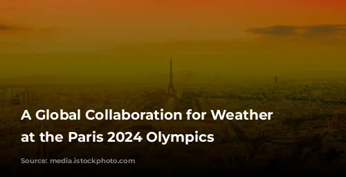 A Global Collaboration for Weather Forecasting at the Paris 2024 Olympics