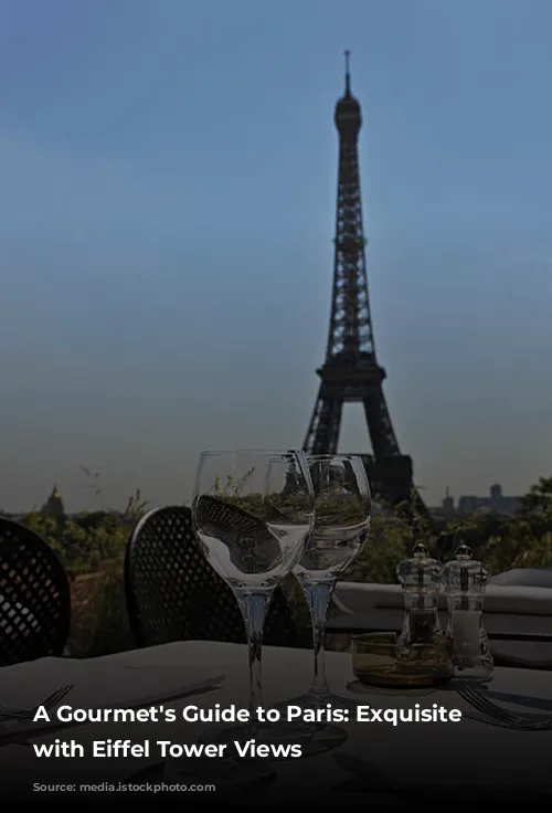 A Gourmet's Guide to Paris: Exquisite Dining with Eiffel Tower Views