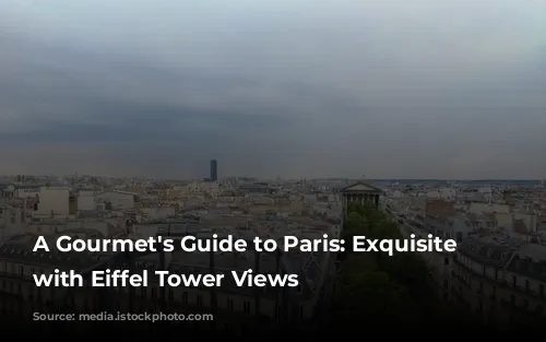 A Gourmet's Guide to Paris: Exquisite Dining with Eiffel Tower Views