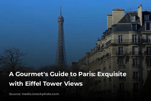 A Gourmet's Guide to Paris: Exquisite Dining with Eiffel Tower Views