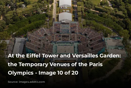 At the Eiffel Tower and Versailles Garden: Explore the Temporary Venues of the Paris 2024 Olympics - Image 10 of 20