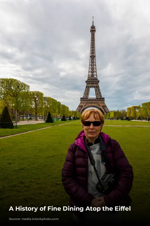 A History of Fine Dining Atop the Eiffel Tower