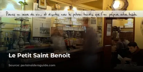 Le Petit Saint Benoit