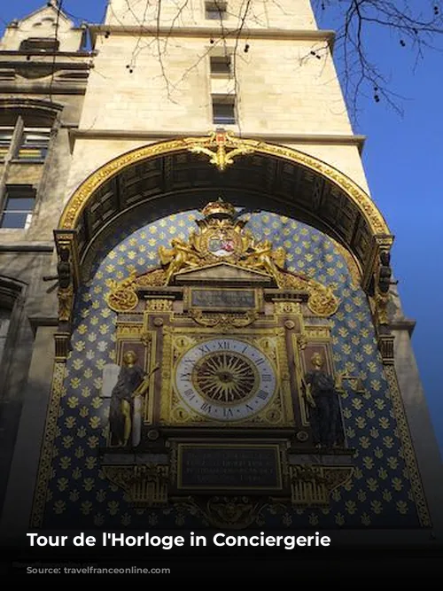 Tour de l'Horloge in Conciergerie