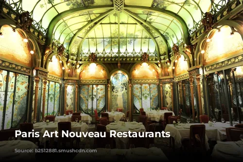 Paris Art Nouveau Restaurants