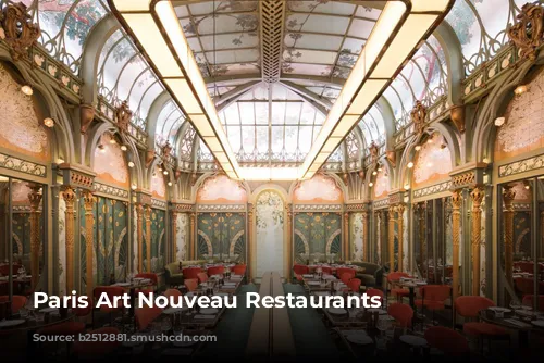 Paris Art Nouveau Restaurants