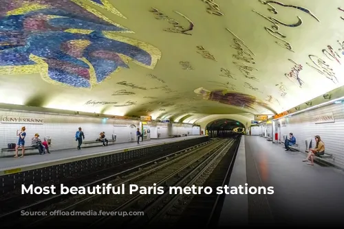 Most beautiful Paris metro stations