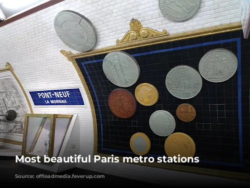 Most beautiful Paris metro stations