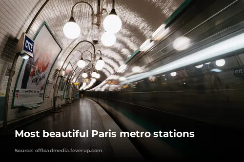 Most beautiful Paris metro stations