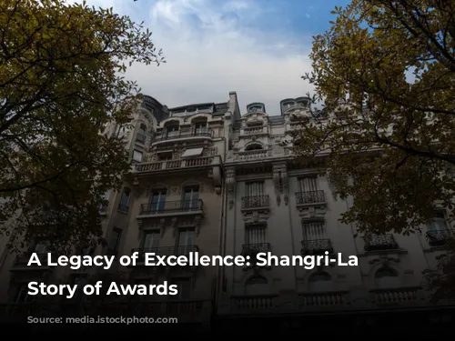 A Legacy of Excellence: Shangri-La Paris's Story of Awards