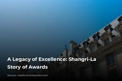 A Legacy of Excellence: Shangri-La Paris's Story of Awards