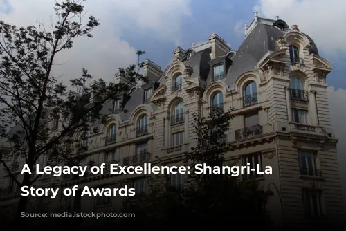 A Legacy of Excellence: Shangri-La Paris's Story of Awards