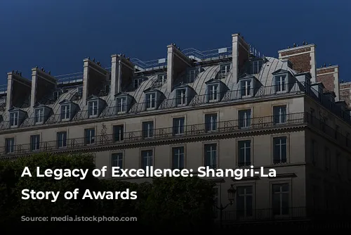 A Legacy of Excellence: Shangri-La Paris's Story of Awards