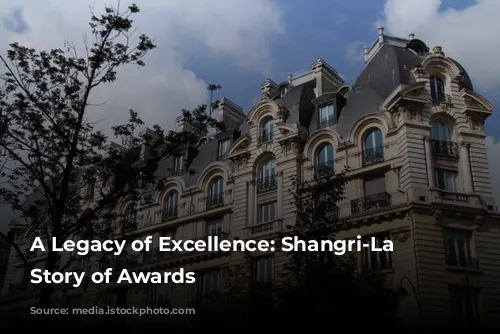 A Legacy of Excellence: Shangri-La Paris's Story of Awards