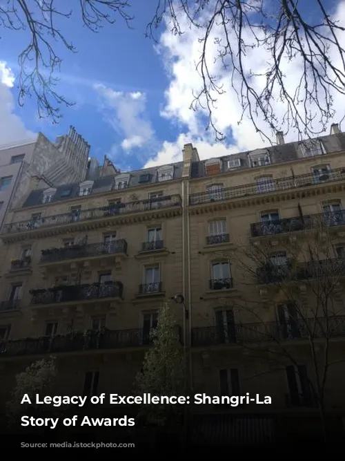 A Legacy of Excellence: Shangri-La Paris's Story of Awards