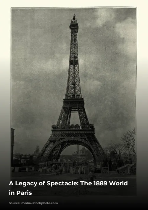 A Legacy of Spectacle: The 1889 World Fair in Paris