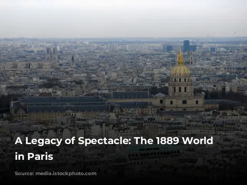 A Legacy of Spectacle: The 1889 World Fair in Paris