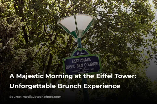 A Majestic Morning at the Eiffel Tower: An Unforgettable Brunch Experience