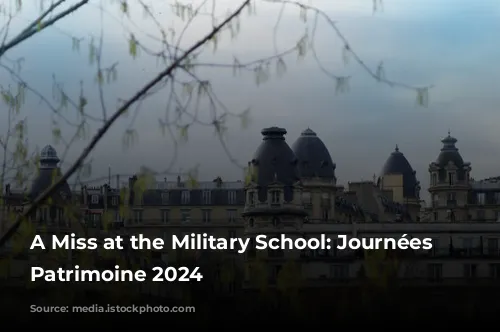 A Miss at the Military School: Journées du Patrimoine 2024