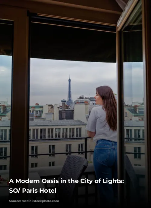 A Modern Oasis in the City of Lights: Discover SO/ Paris Hotel