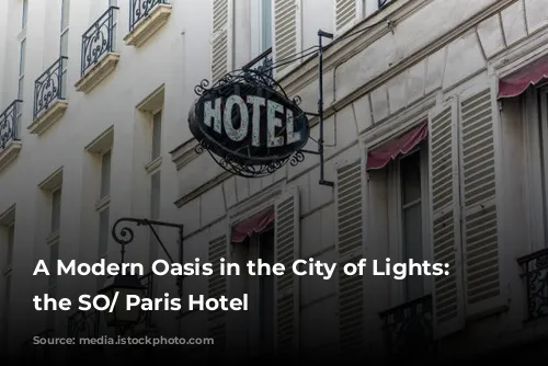 A Modern Oasis in the City of Lights: Unveiling the SO/ Paris Hotel