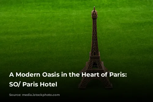 A Modern Oasis in the Heart of Paris: Discover SO/ Paris Hotel