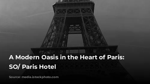 A Modern Oasis in the Heart of Paris: Discover SO/ Paris Hotel