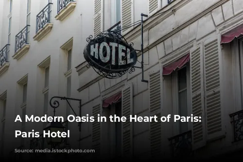 A Modern Oasis in the Heart of Paris: SO/ Paris Hotel