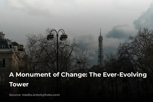 A Monument of Change: The Ever-Evolving Eiffel Tower