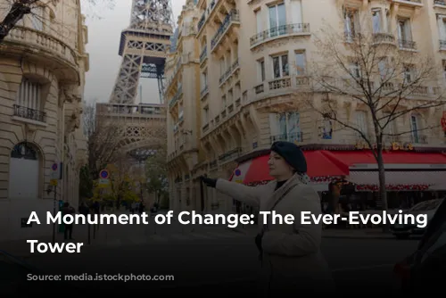 A Monument of Change: The Ever-Evolving Eiffel Tower