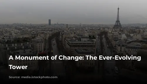 A Monument of Change: The Ever-Evolving Eiffel Tower