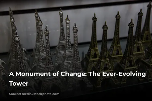 A Monument of Change: The Ever-Evolving Eiffel Tower