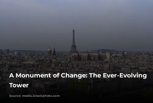 A Monument of Change: The Ever-Evolving Eiffel Tower