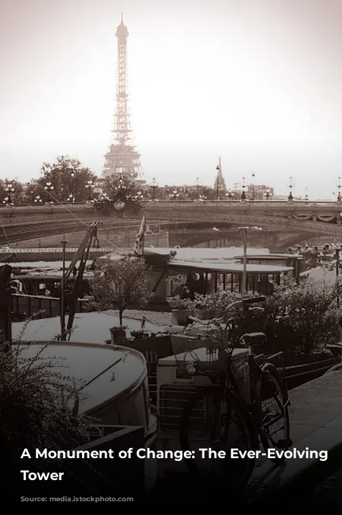 A Monument of Change: The Ever-Evolving Eiffel Tower