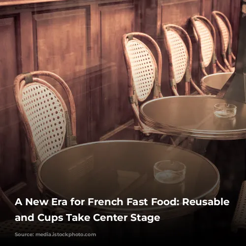 A New Era for French Fast Food: Reusable Plates and Cups Take Center Stage