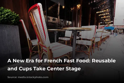 A New Era for French Fast Food: Reusable Plates and Cups Take Center Stage