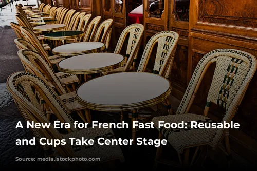 A New Era for French Fast Food: Reusable Plates and Cups Take Center Stage